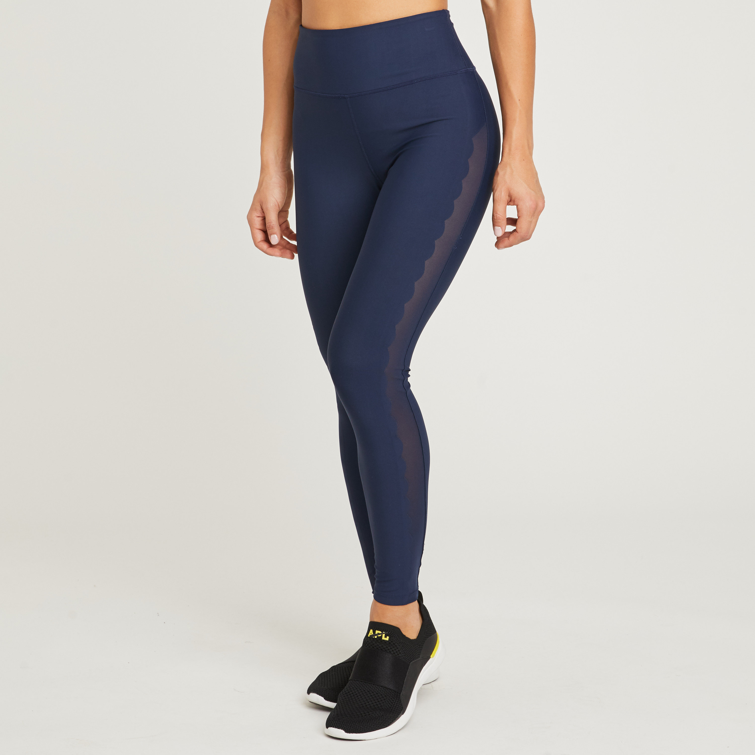 Soul By SoulCycle Scallop Legging With Mesh - SoulCycle Shop