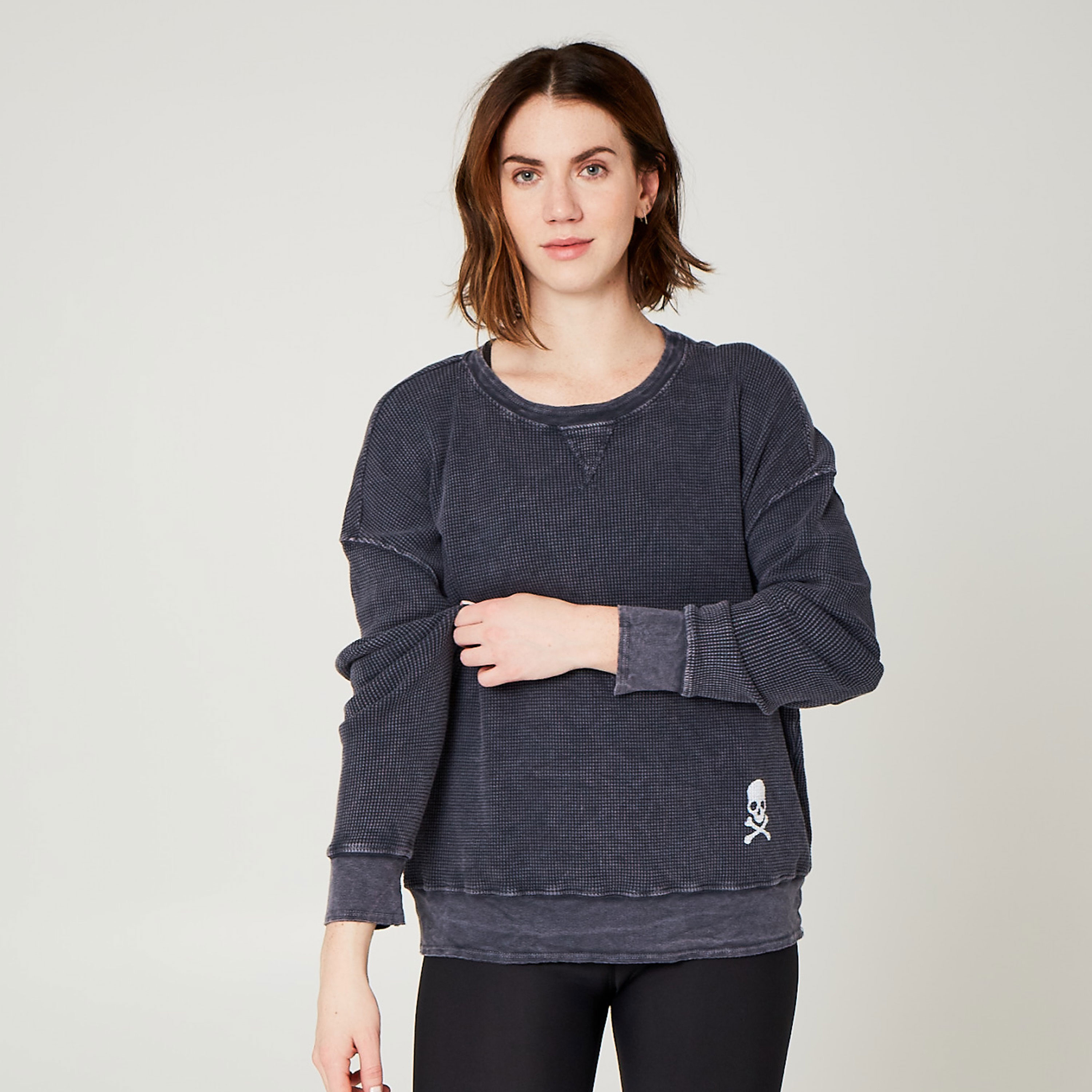 Soul by SoulCycle Waffle Long Sleeve Shirt - SoulCycle Shop