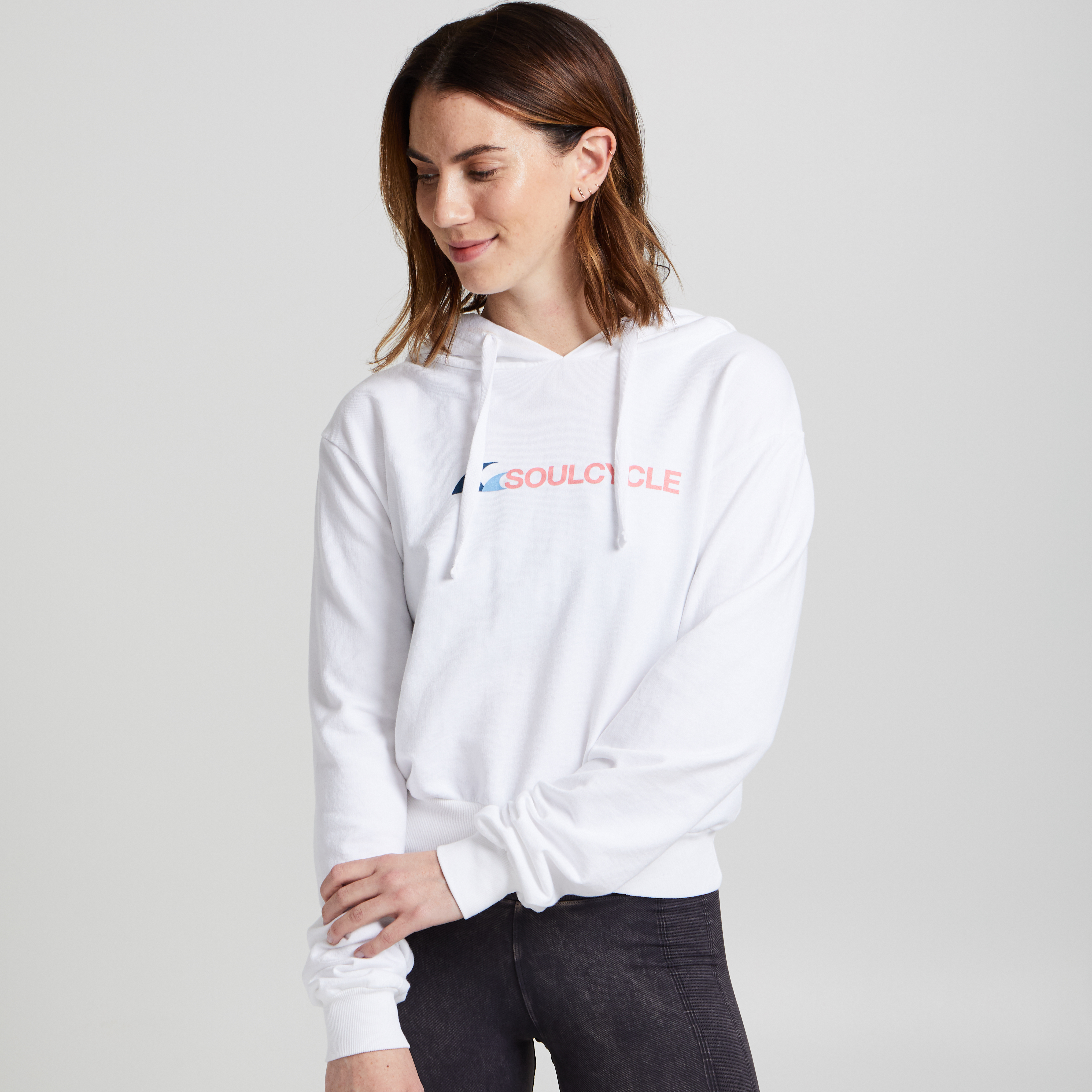 Soul by SoulCycle Online Exclusive White Hoodie - SoulCycle Shop