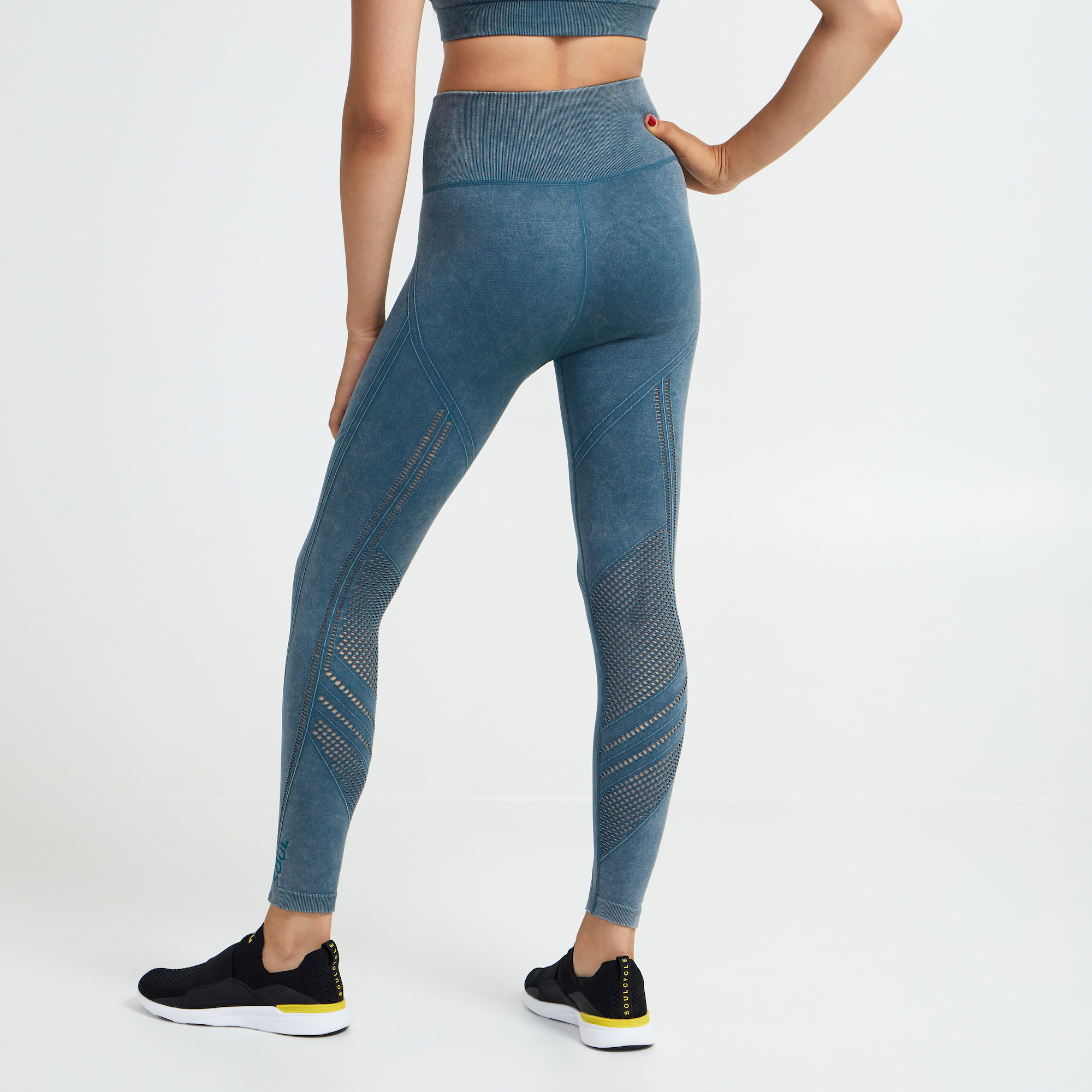 Soul by SoulCycle Sweaty Mesh Tight - SoulCycle Shop
