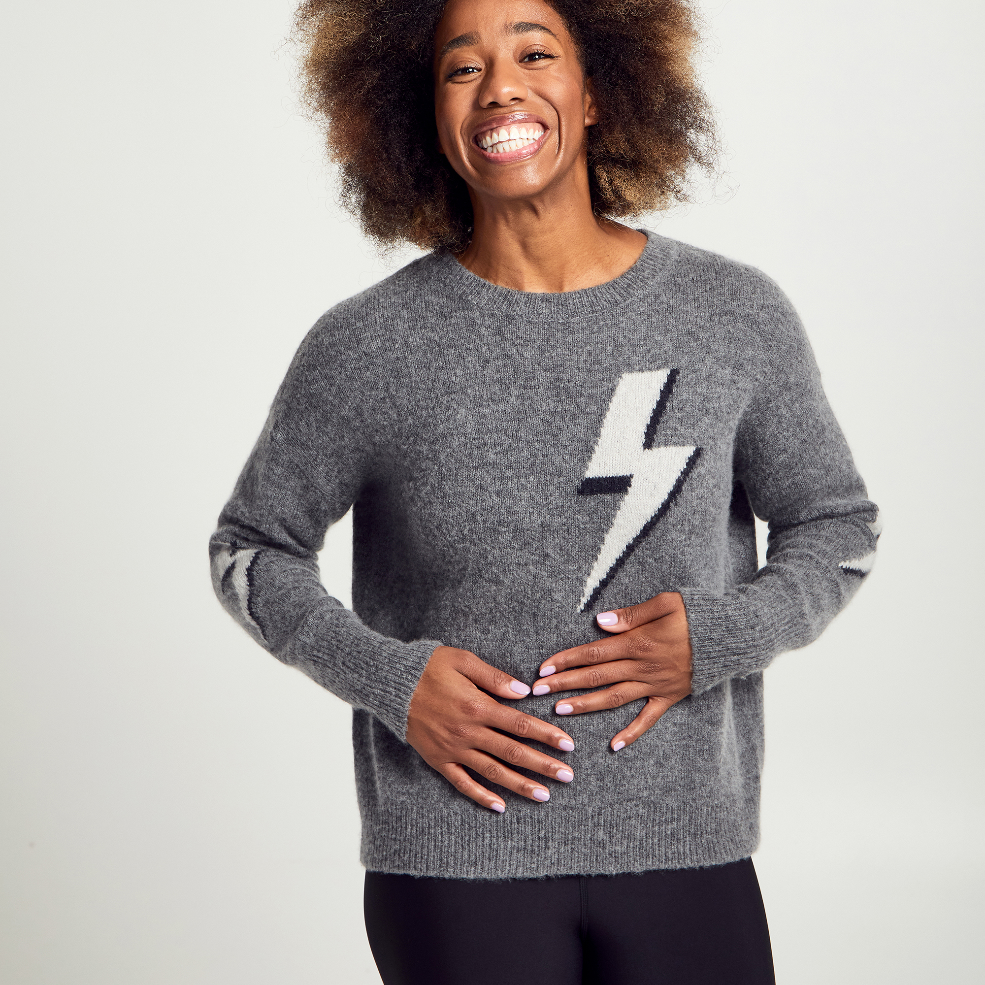 lightning bolt sweater
