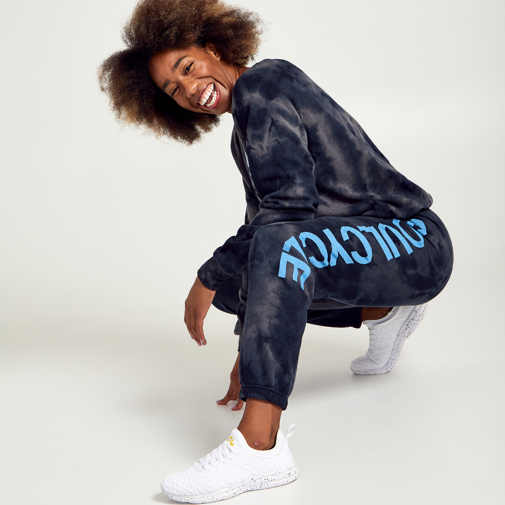 tie dye aviator nation sweatpants