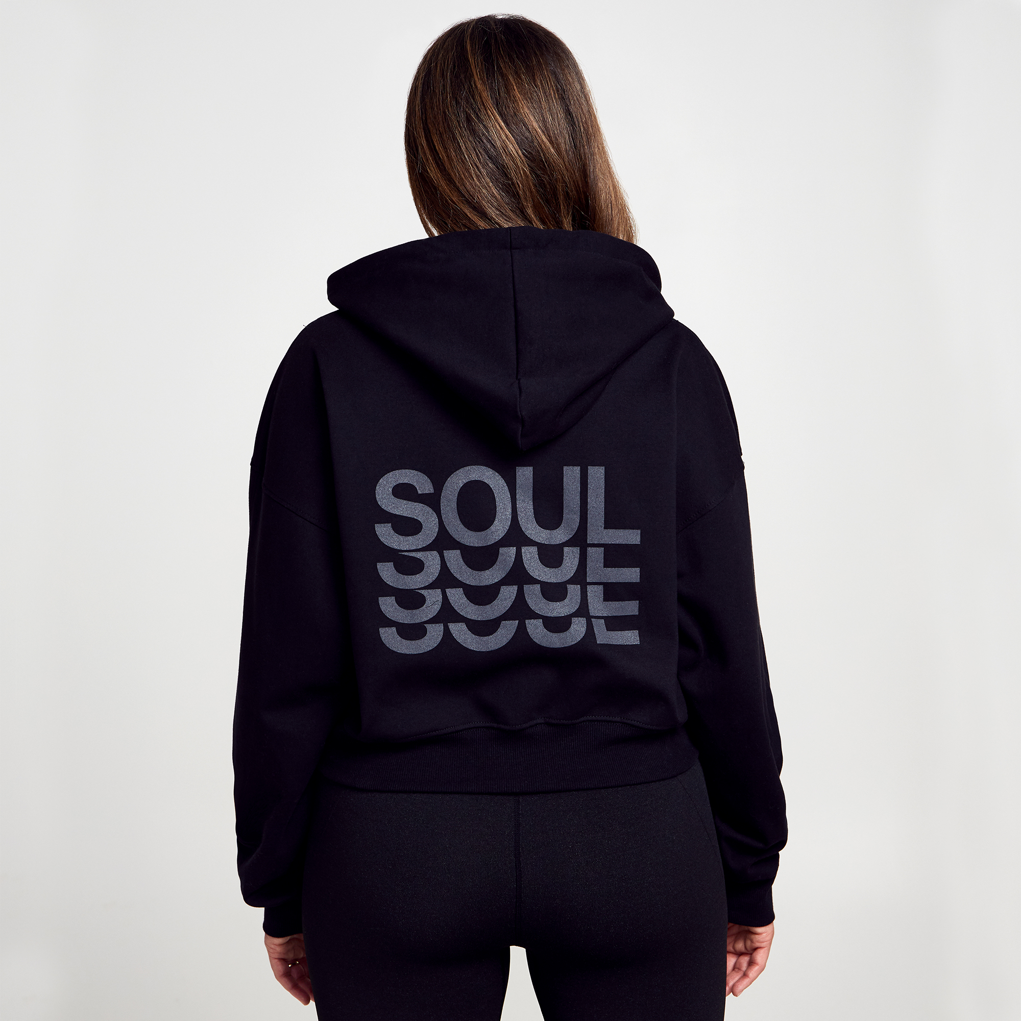 Soul by SoulCycle Zip Up Crop Hoodie - SoulCycle Shop